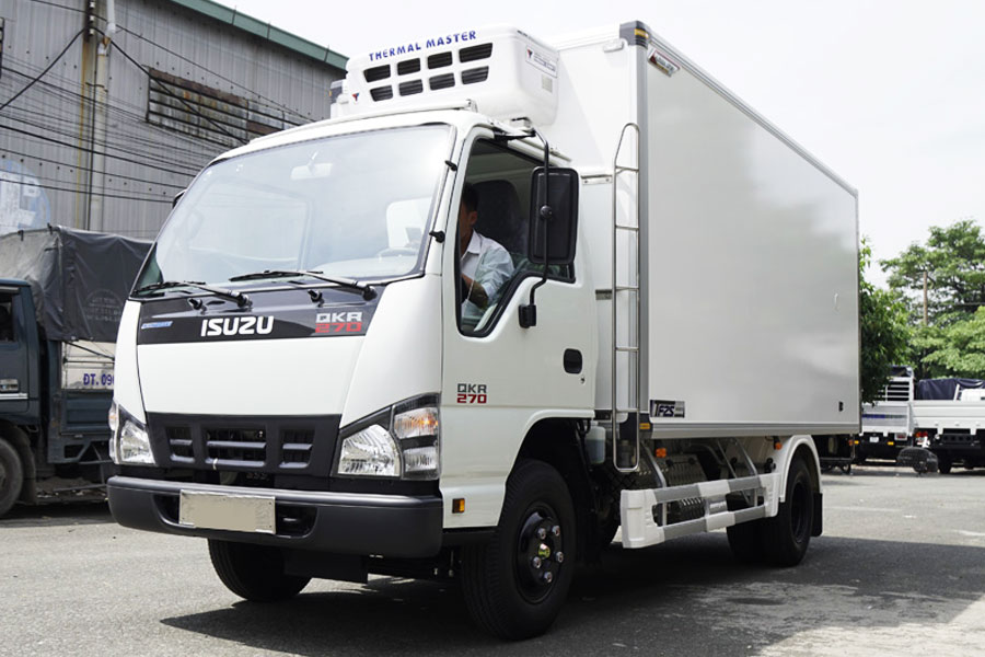 Xe tải Isuzu đông lạnh (bảo ôn - tải trọng 2.49 tấn) QKR77HE4